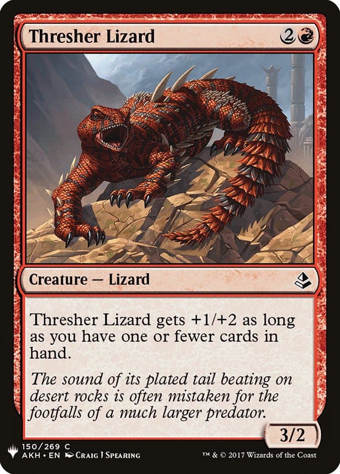 Thresher Lizard |  (AKH-150) [The List]