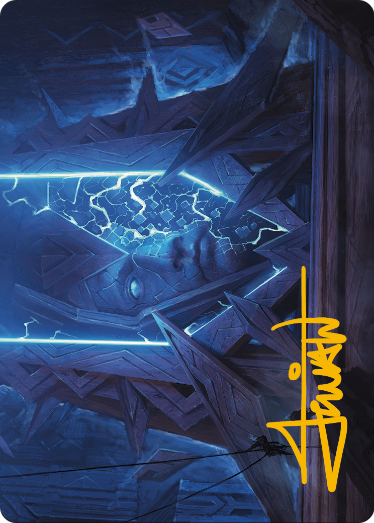 Stone Idol Generator // Stone Idol Generator (AMH3-035) - Modern Horizons 3 Art Series (Borderless)