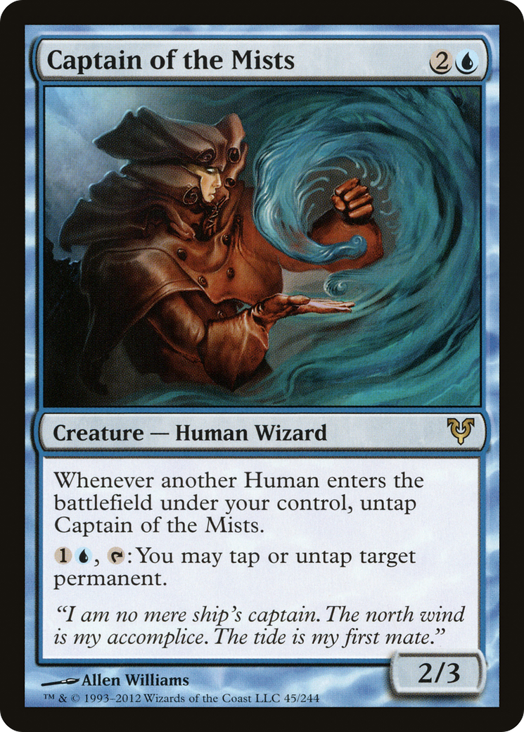 Captain of the Mists [Avacyn Restored] Foil
