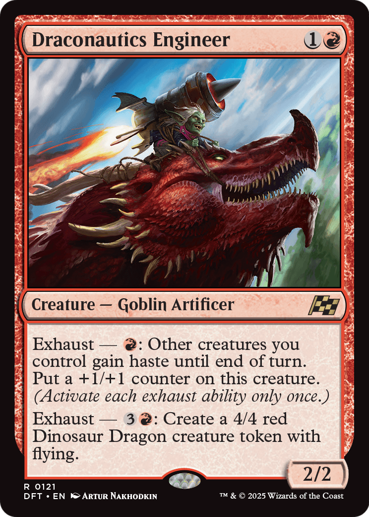 Draconautics Engineer |  Foil (121) [Aetherdrift]