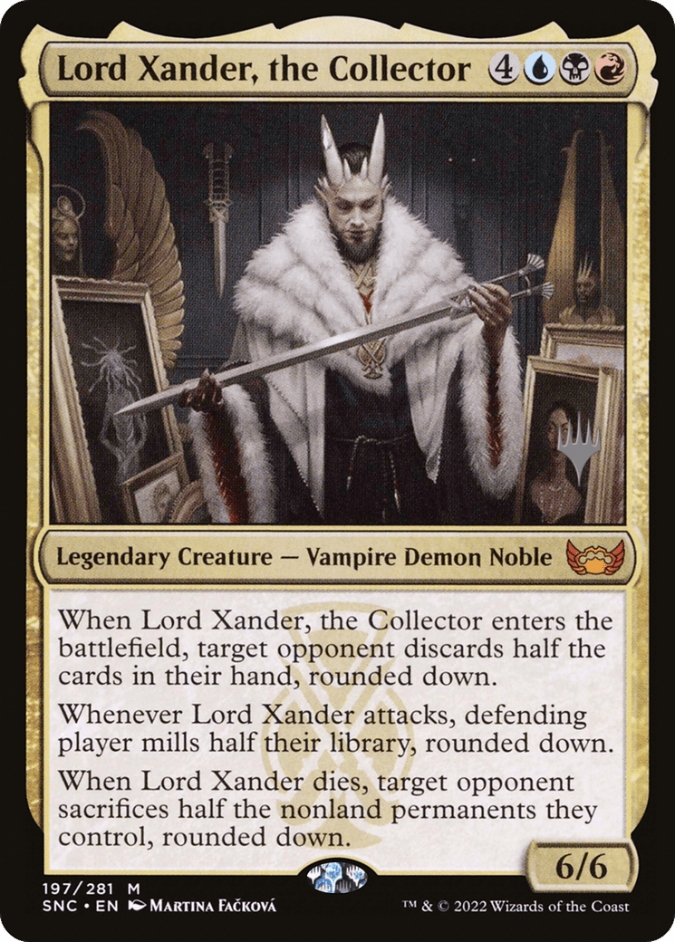 Lord Xander, the Collector (Promo Pack) [Streets of New Capenna Promos]
