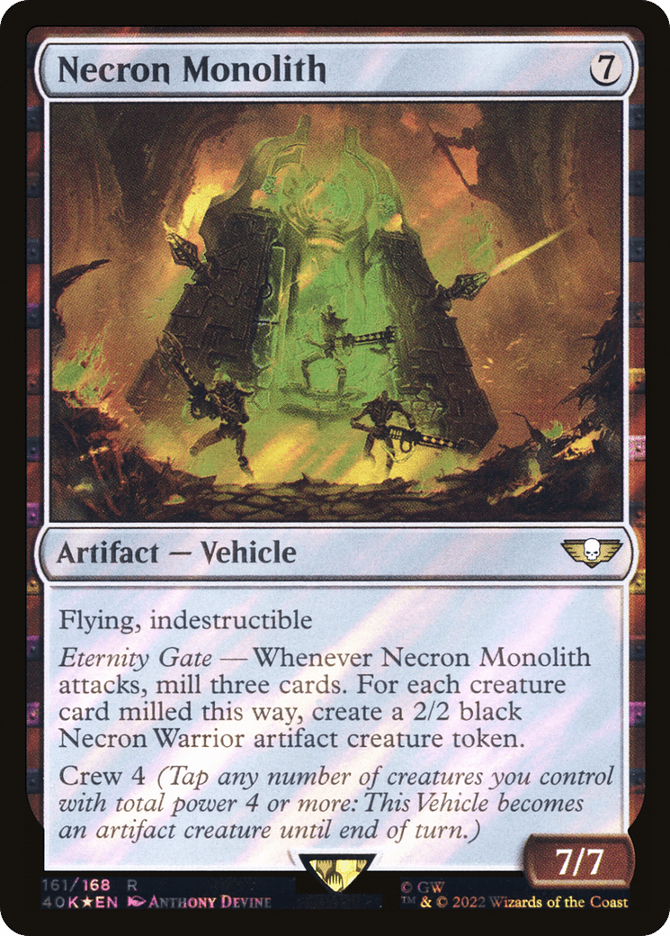 Necron Monolith (Surge Foil) [Warhammer 40,000]