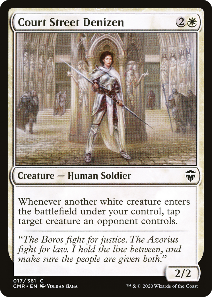 Court Street Denizen [Commander Legends] Foil