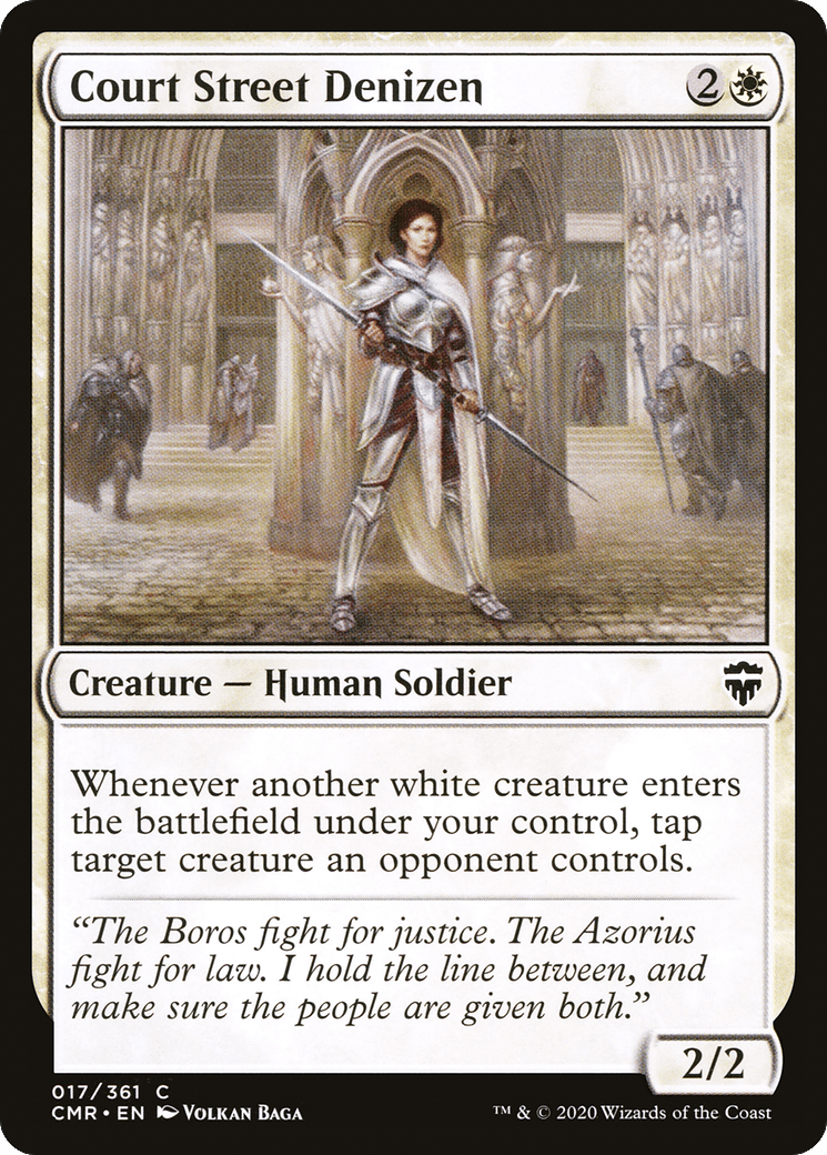 Court Street Denizen [Commander Legends] Foil