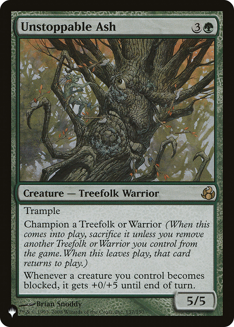 Unstoppable Ash |  (MOR-137) [The List]
