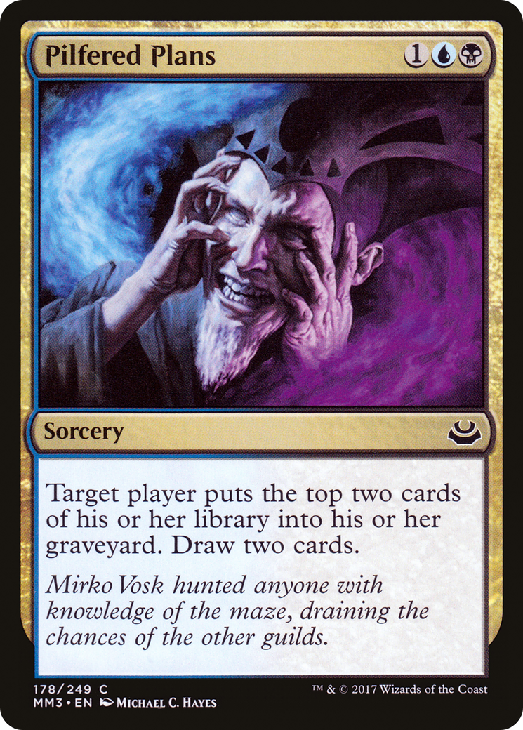 Pilfered Plans [Modern Masters 2017] Foil