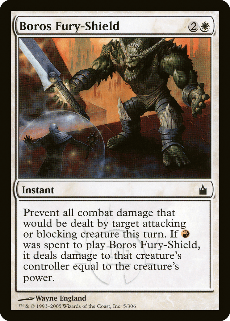 Boros Fury-Shield [Ravnica: City of Guilds] Foil