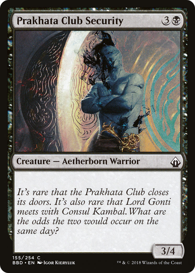 Prakhata Club Security [Battlebond] Foil