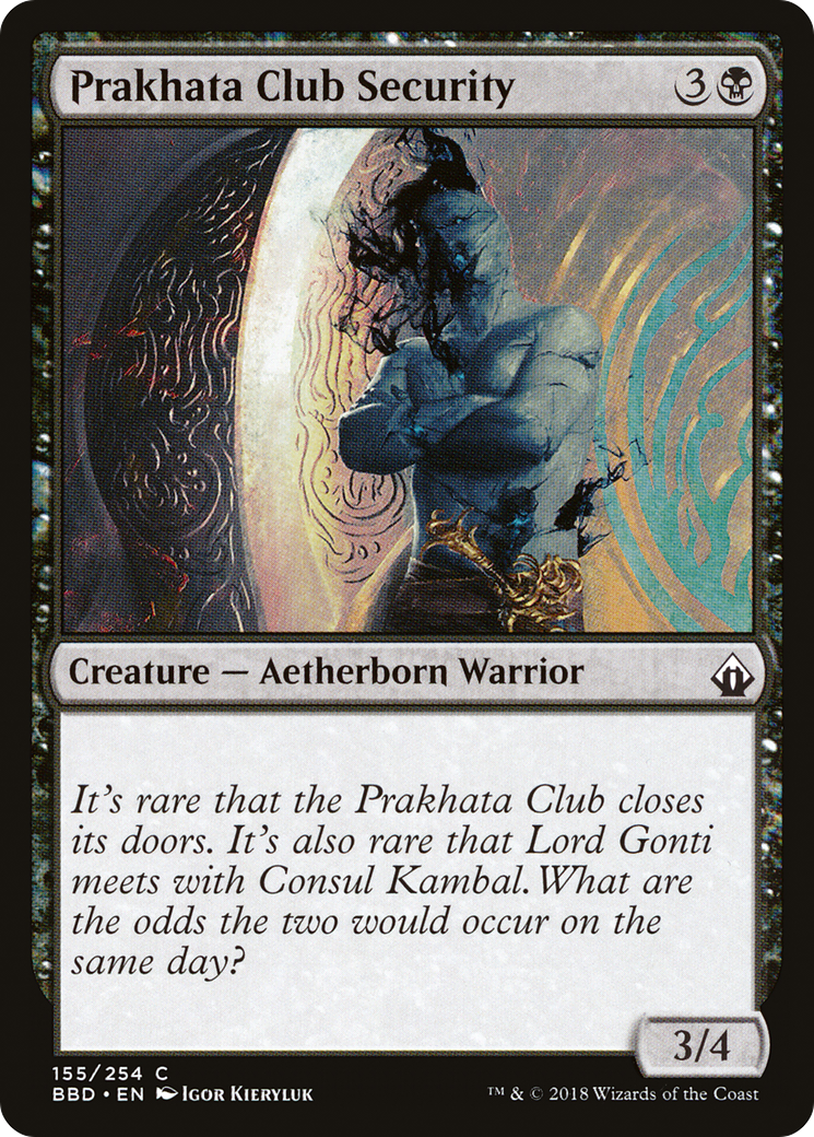 Prakhata Club Security [Battlebond] Foil