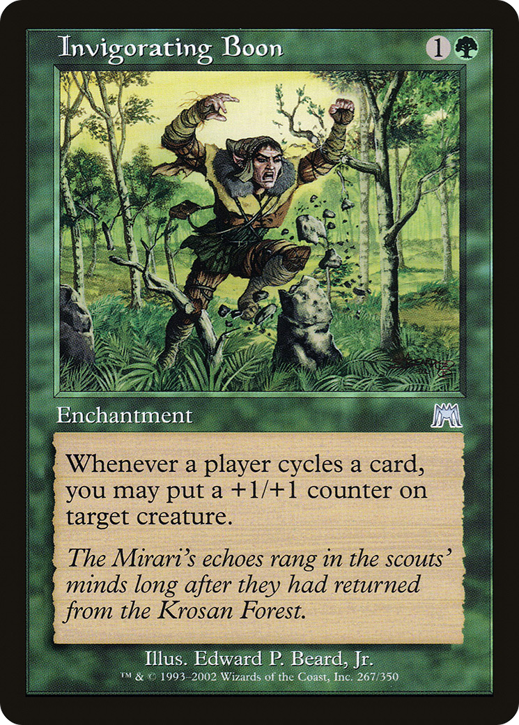 Invigorating Boon [Onslaught] Foil