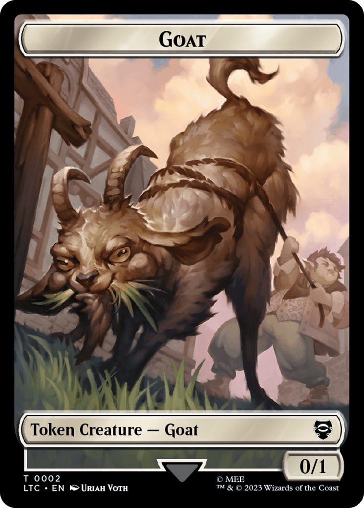 Goat (TLTC-002) - Tales of Middle-earth Commander Tokens