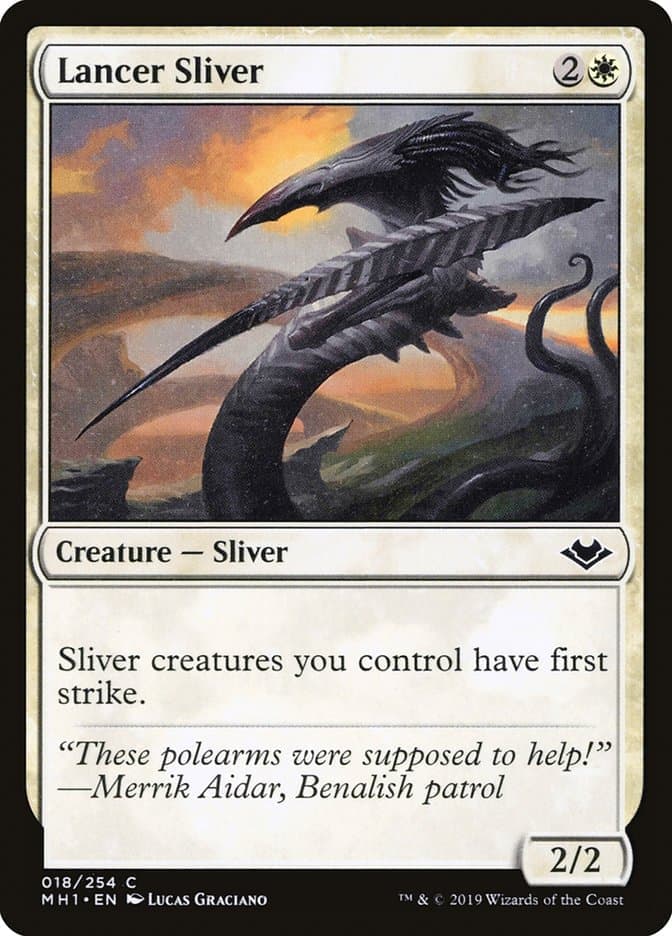 Lancer Sliver [Modern Horizons] Foil