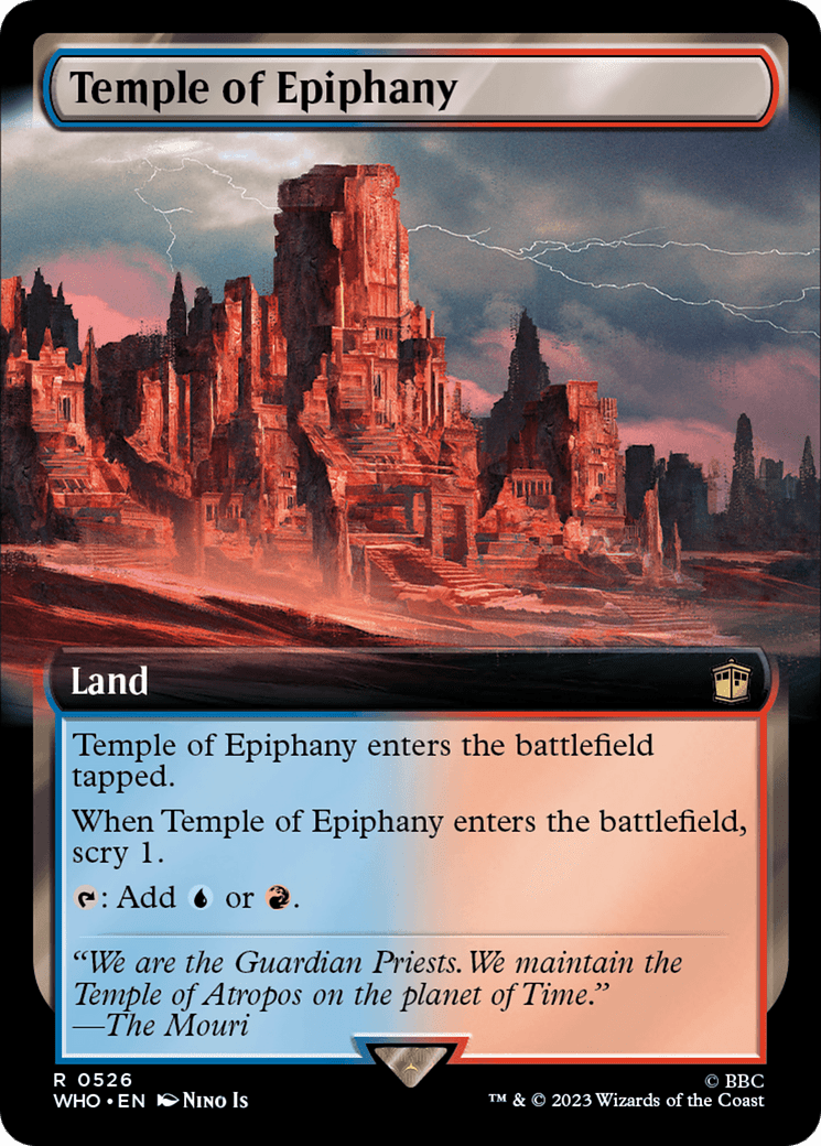 Temple of Epiphany (Extended Art) [Doctor Who] Foil