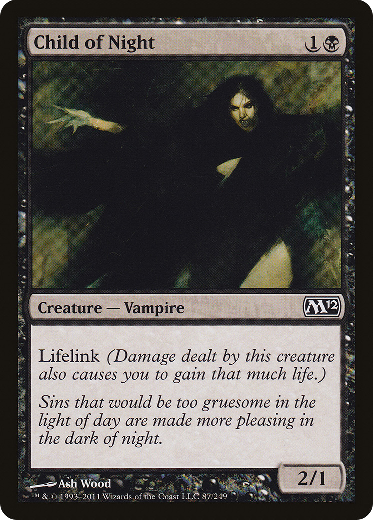 Child of Night [Magic 2012] Foil