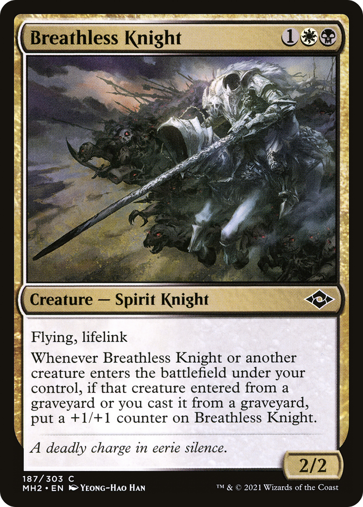 Breathless Knight [Modern Horizons 2] Foil