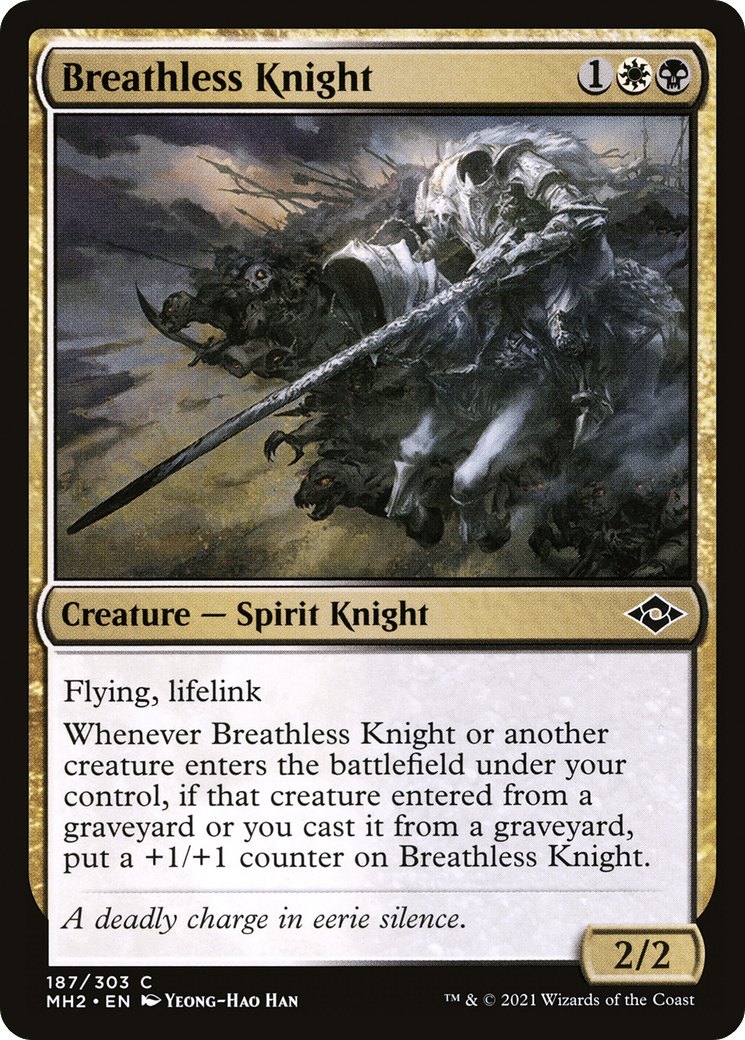 Breathless Knight [Modern Horizons 2] Foil