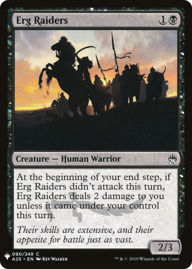 Erg Raiders |  (A25-90) [The List]