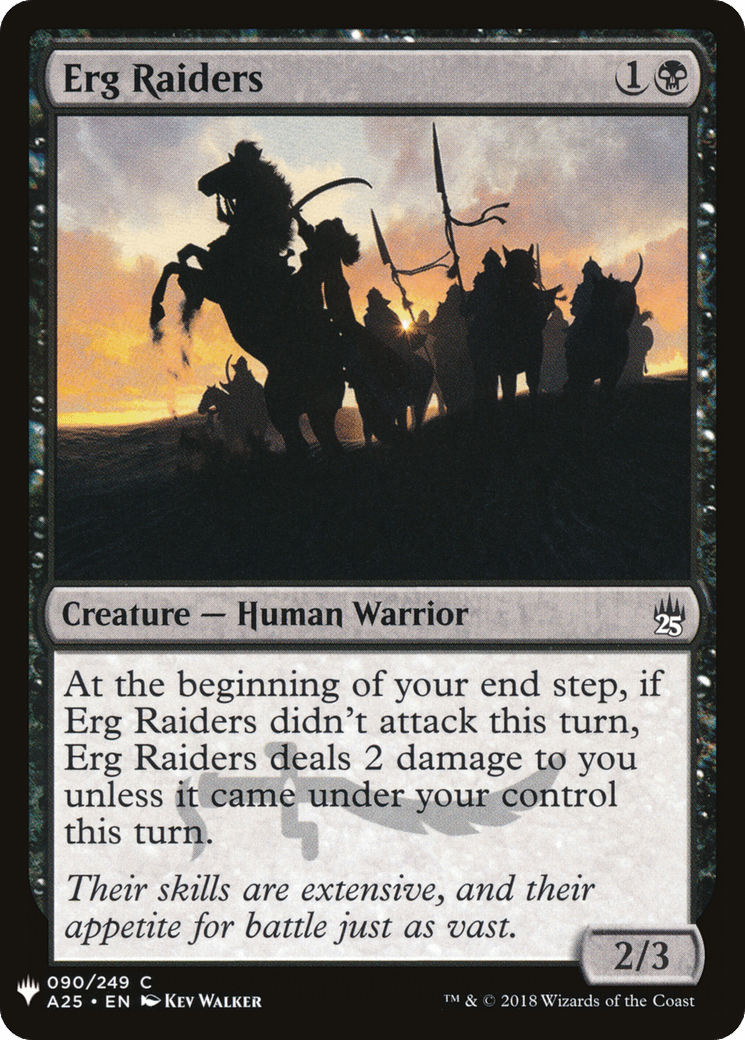 Erg Raiders |  (A25-90) [The List]