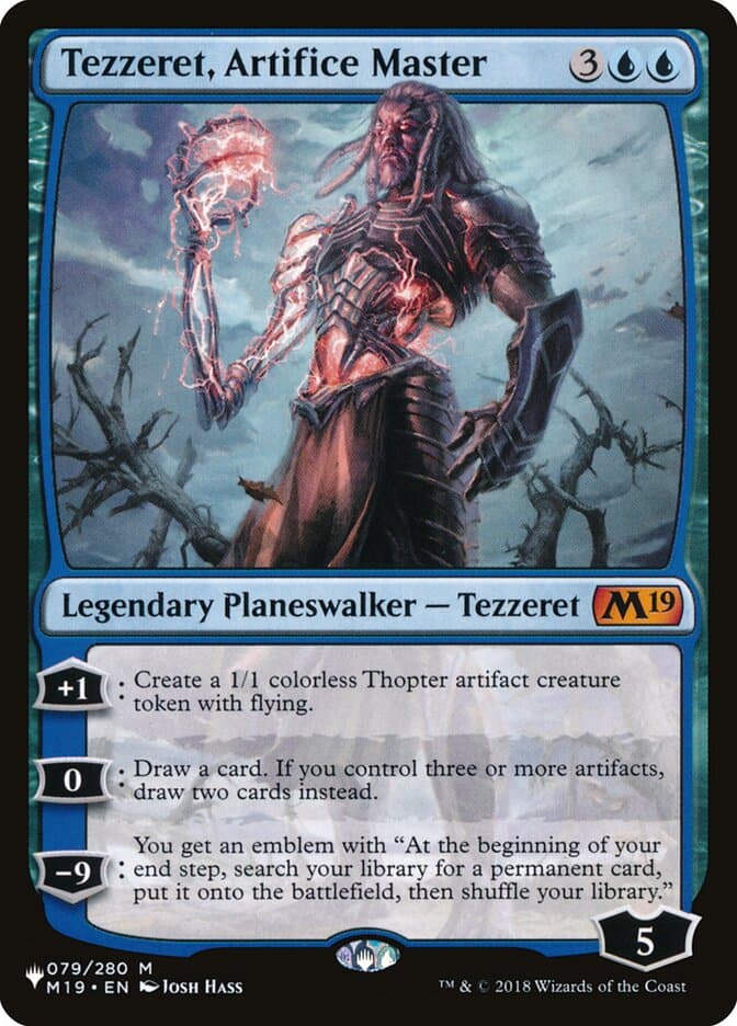 Tezzeret, Artifice Master |  (M19-79) [The List]