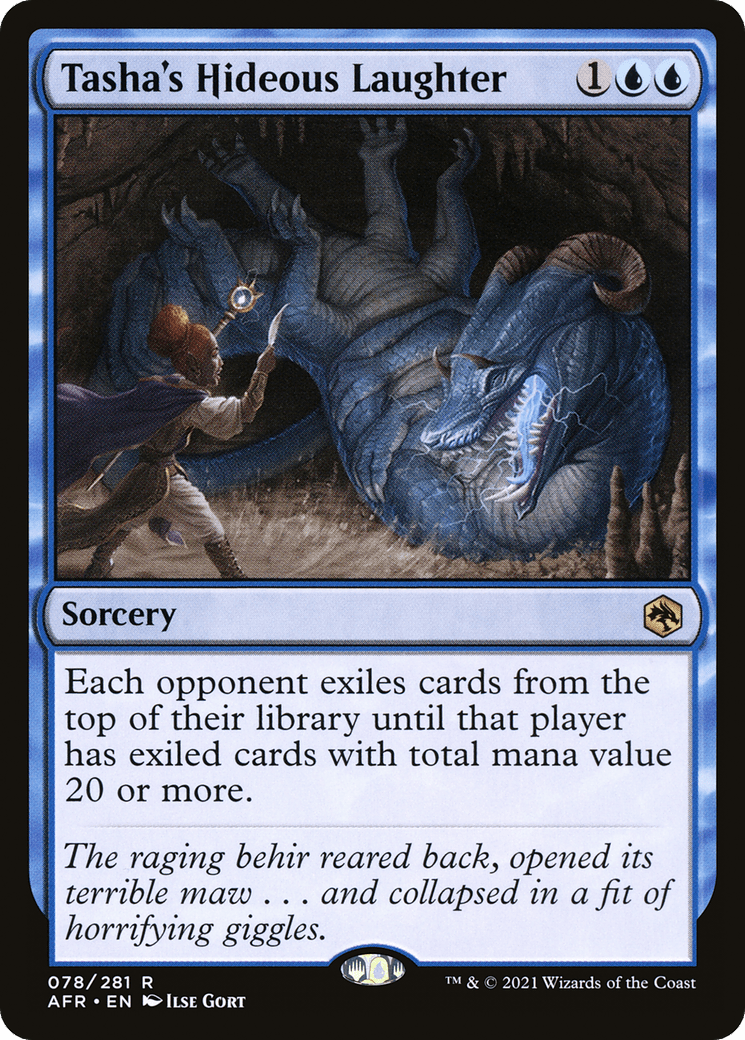 Tasha's Hideous Laughter [Dungeons & Dragons: Adventures in the Forgotten Realms] Foil