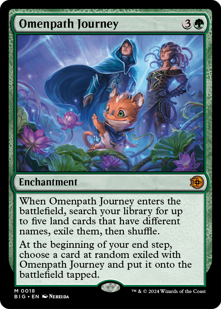 Omenpath Journey [Outlaws of Thunder Junction: The Big Score] Foil