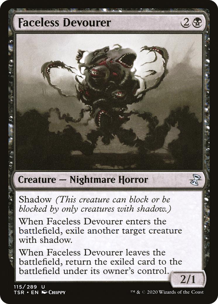 Faceless Devourer [Time Spiral Remastered] Foil