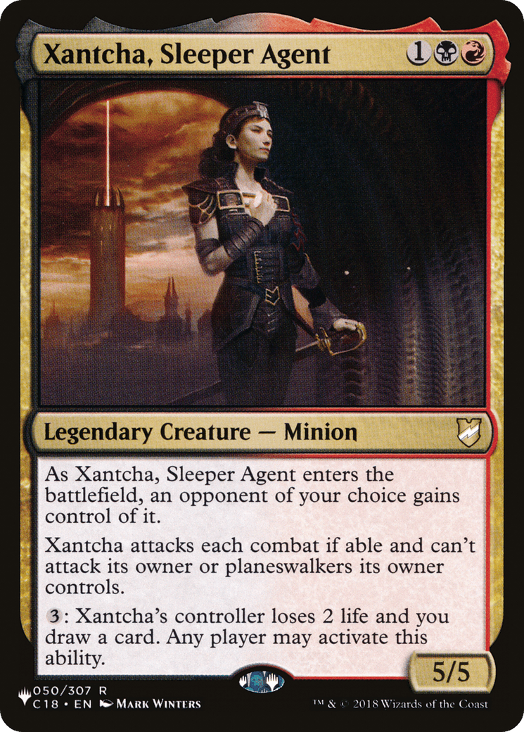Xantcha, Sleeper Agent |  (C18-50) [The List]