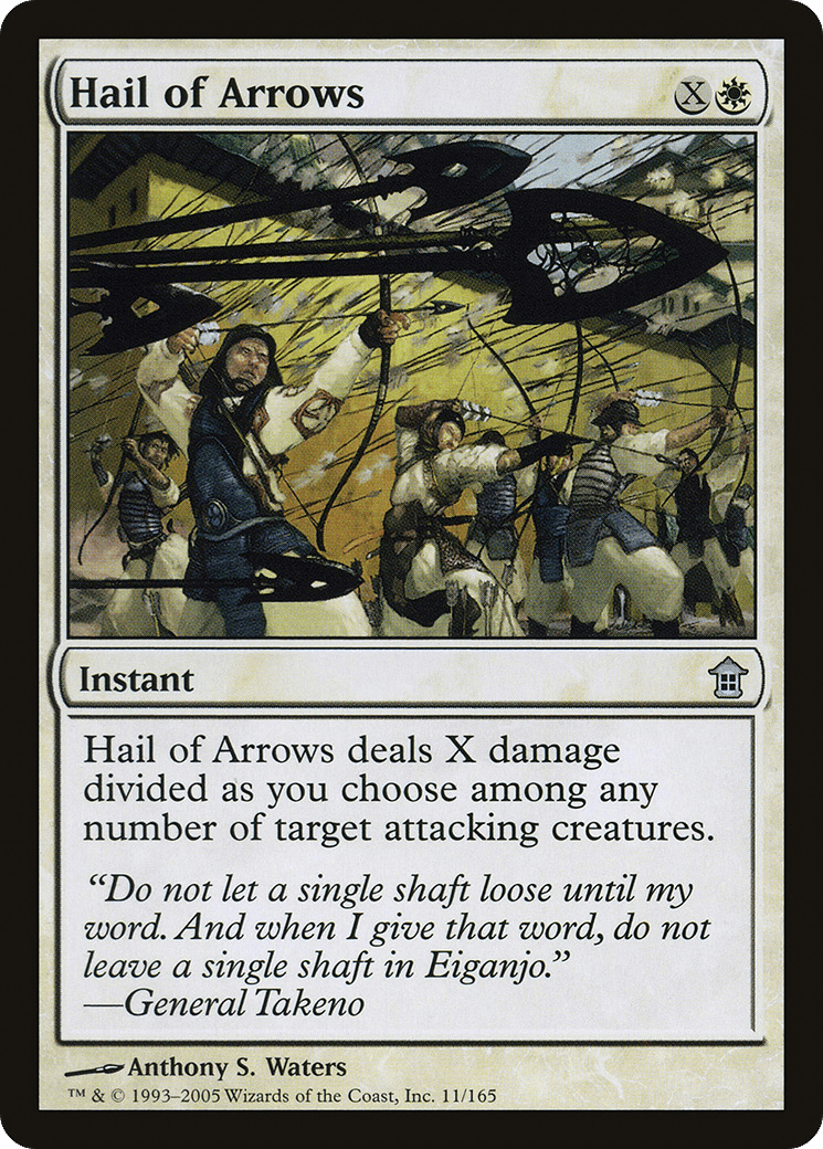 Hail of Arrows [Saviors of Kamigawa] Foil