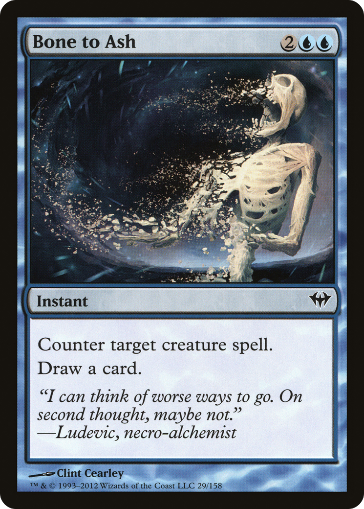 Bone to Ash [Dark Ascension] Foil