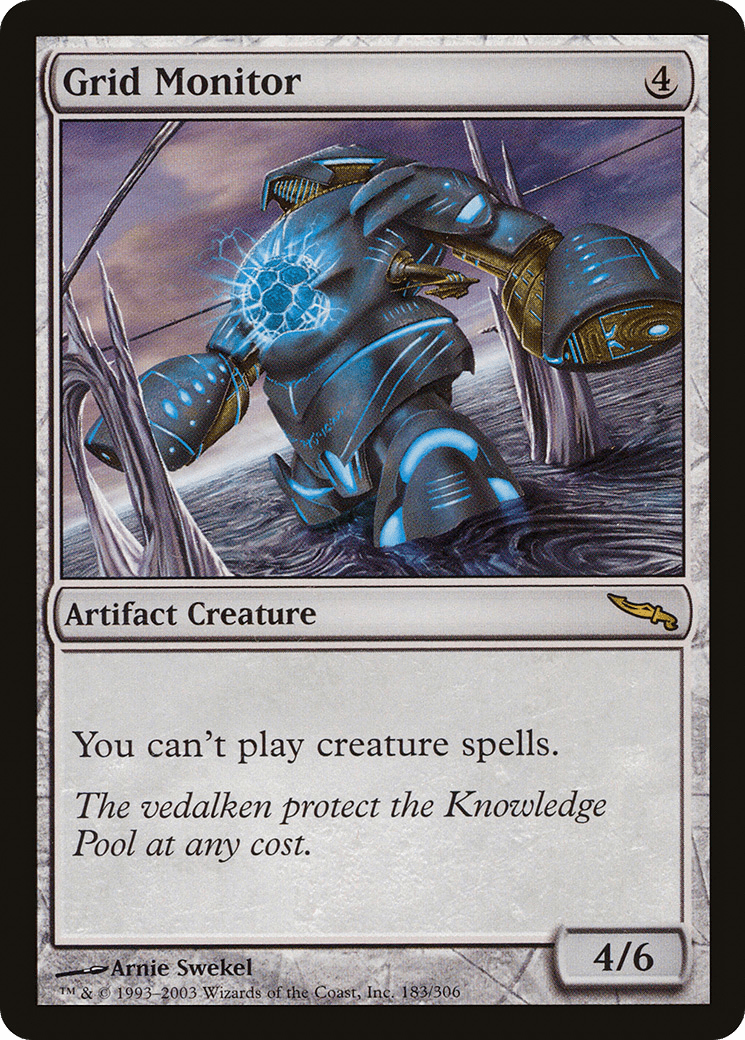 Grid Monitor [Mirrodin] Foil