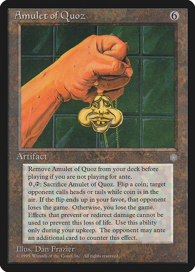 Amulet of Quoz 308/383 (Ice Age) 