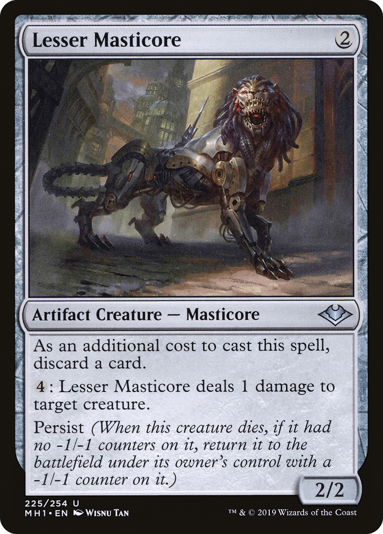Lesser Masticore [Modern Horizons] Foil