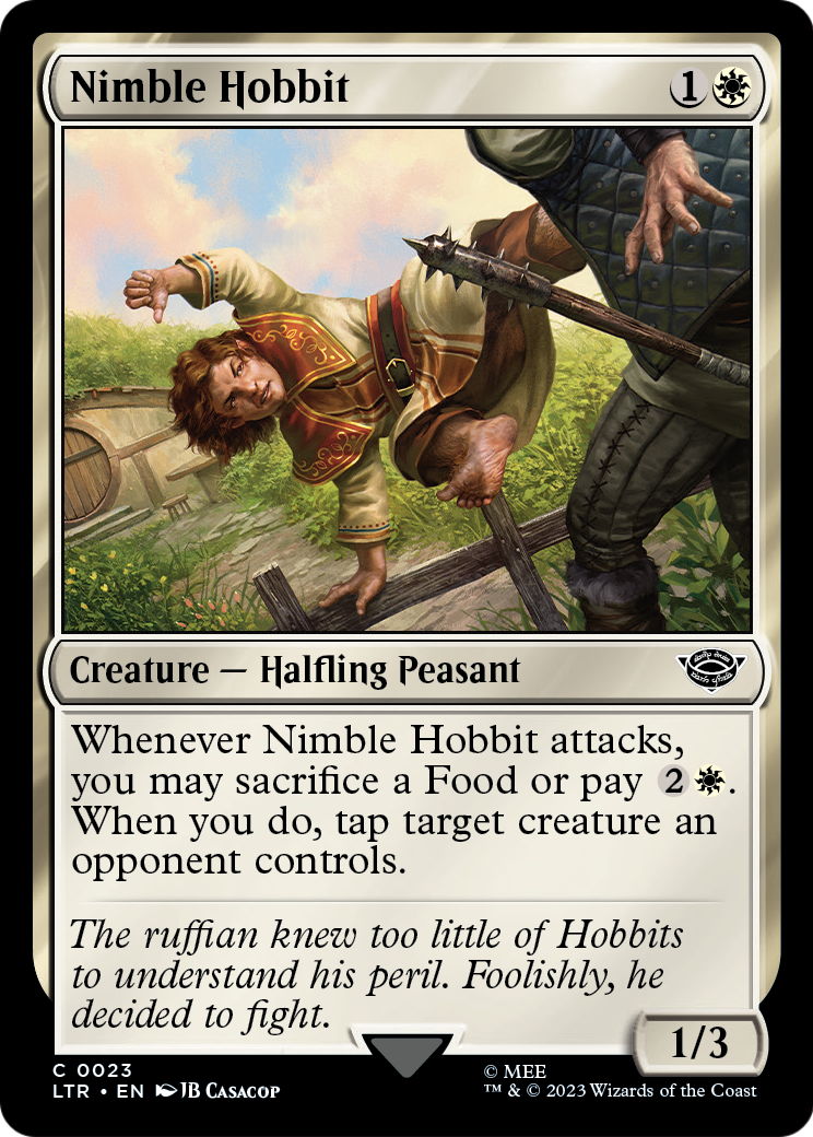Nimble Hobbit [The Lord of the Rings: Tales of Middle-Earth] Foil