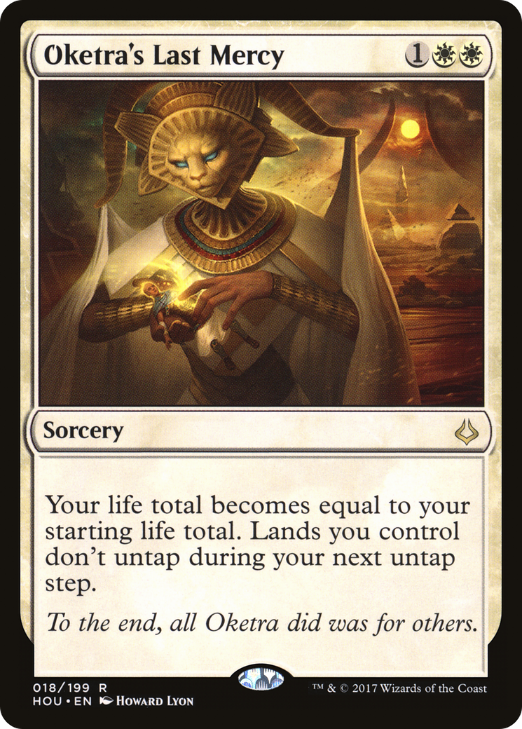 Oketra's Last Mercy [Hour of Devastation] Foil