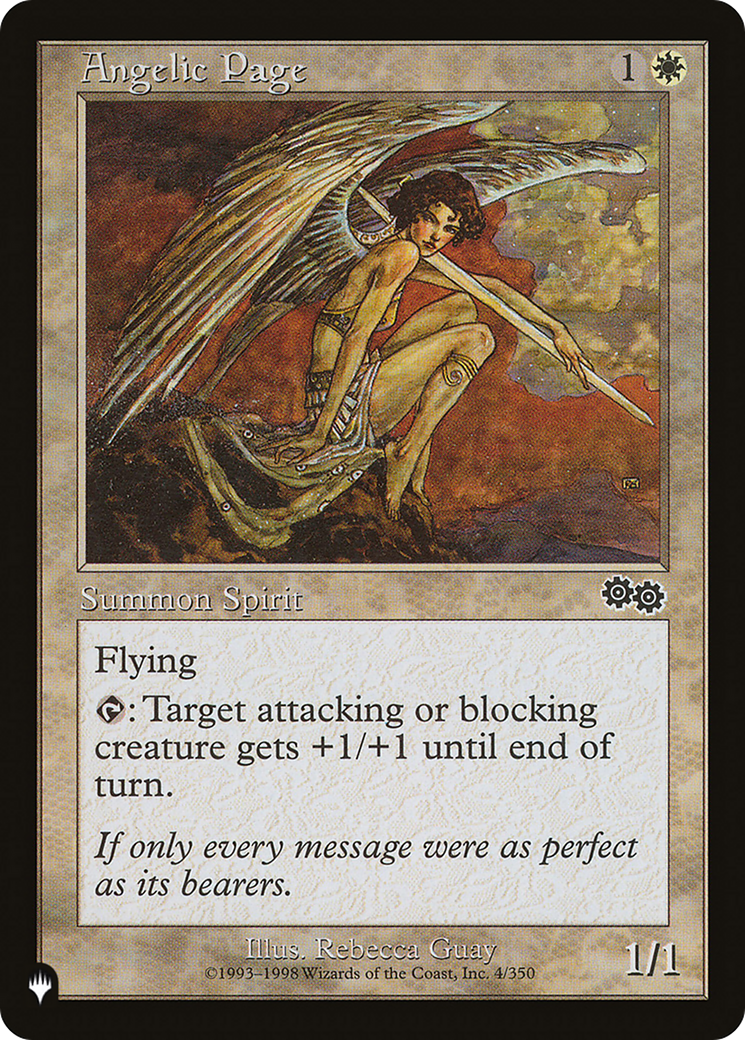 Angelic Page |  (USG-4) [The List]