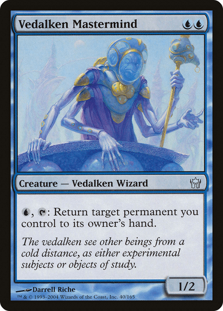 Vedalken Mastermind [Fifth Dawn] Foil