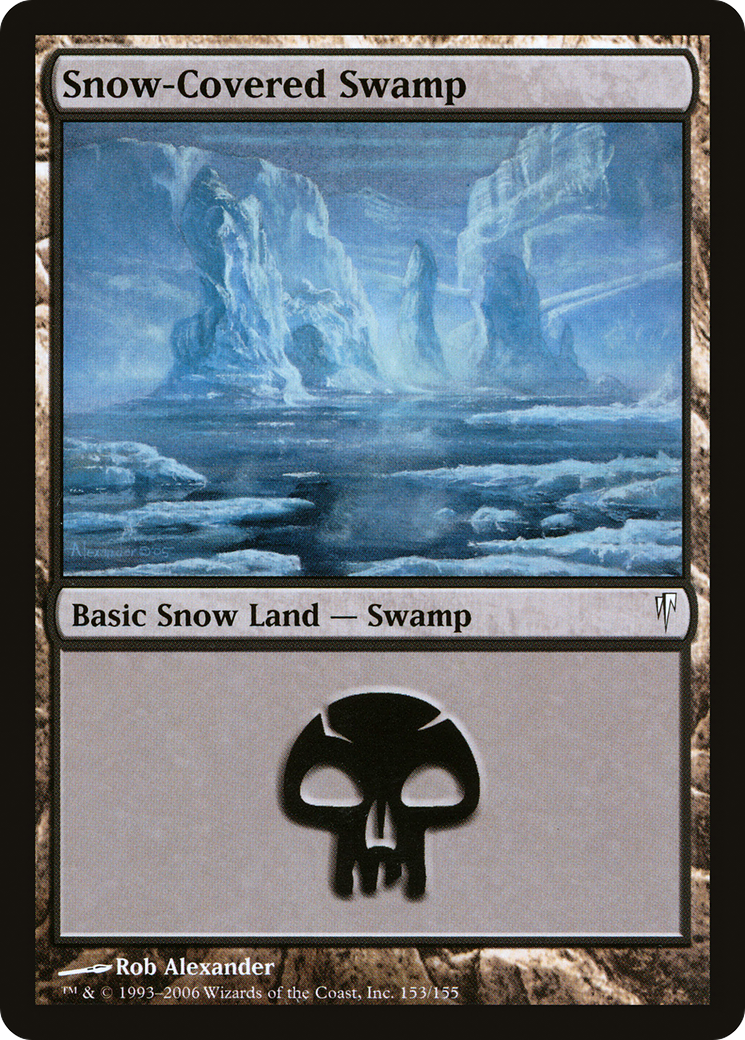 Snow-Covered Swamp [Coldsnap] Foil