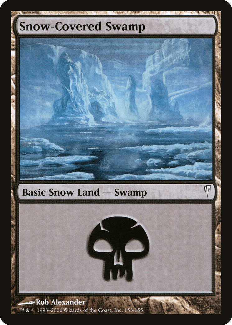Snow-Covered Swamp [Coldsnap] Foil