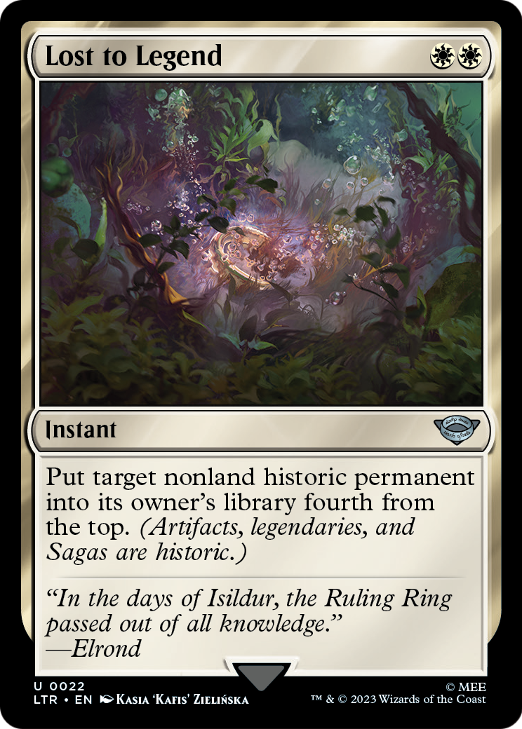 Lost to Legend [The Lord of the Rings: Tales of Middle-Earth] Foil