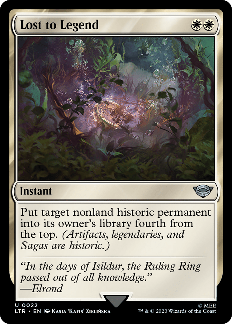 Lost to Legend [The Lord of the Rings: Tales of Middle-Earth] Foil