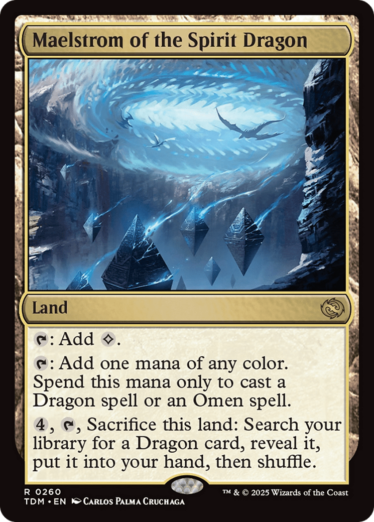 Maelstrom of the Spirit Dragon (260) [Tarkir: Dragonstorm]  Foil