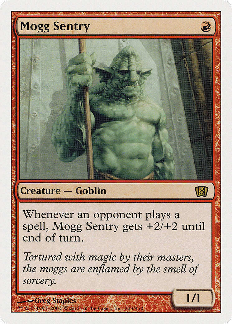Mogg Sentry [Eighth Edition] Foil