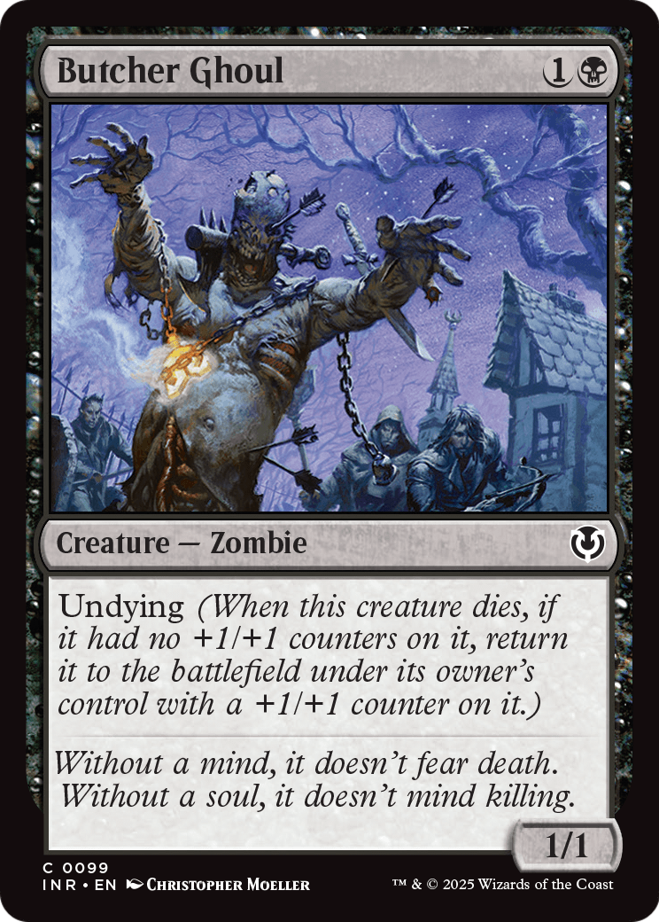 Butcher Ghoul (-099) [Innistrad Remastered]  Foil