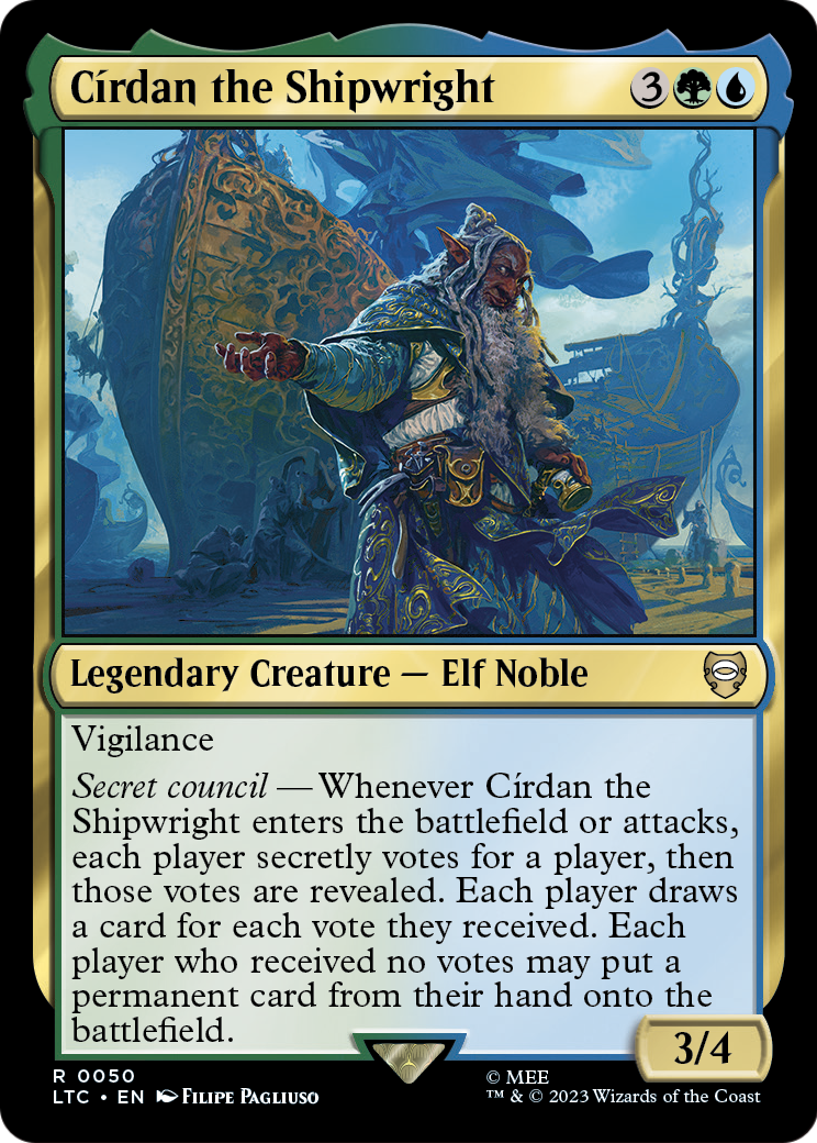 Círdan the Shipwright (LTC-050) - Tales of Middle-earth Commander