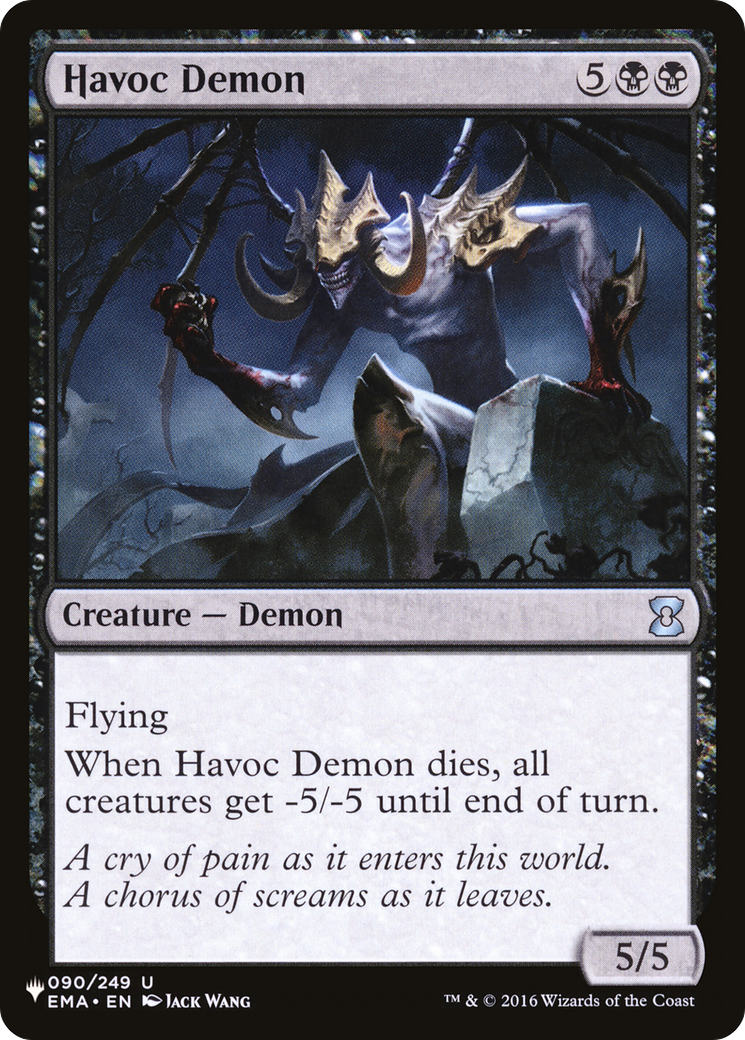 Havoc Demon |  (EMA-90) [The List]