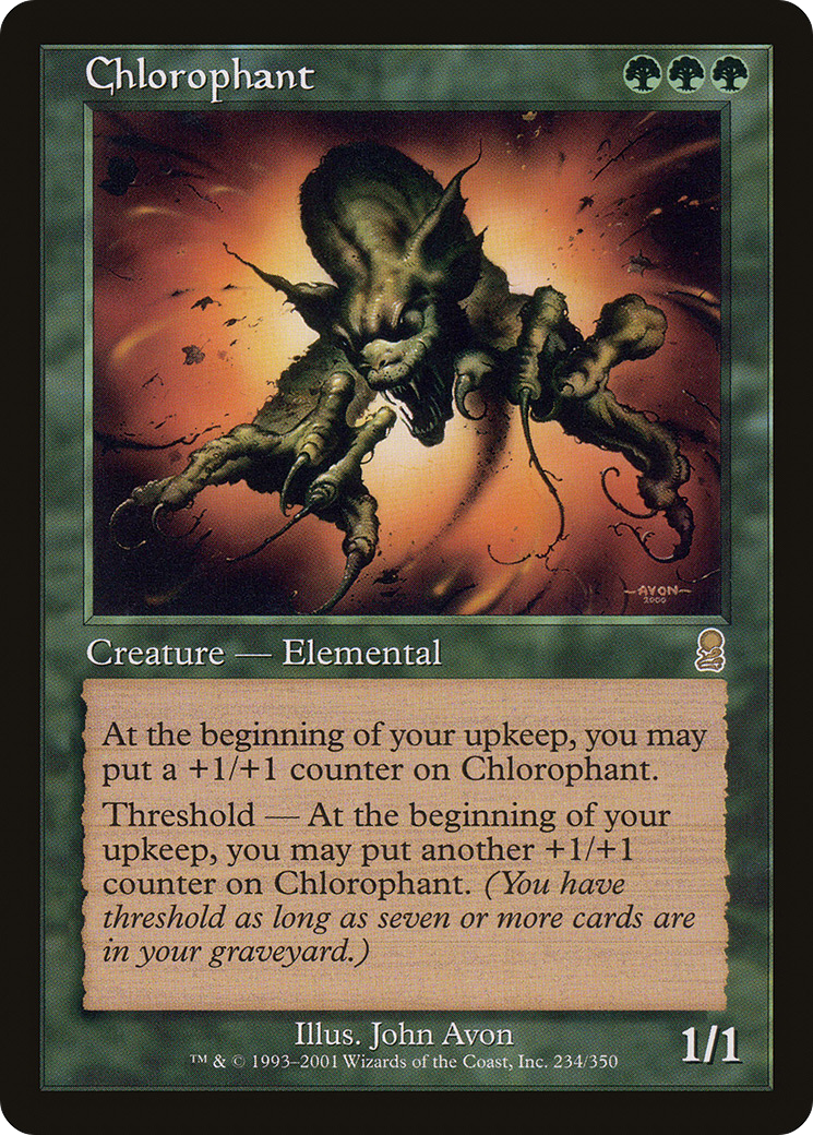 Chlorophant [Odyssey] Foil
