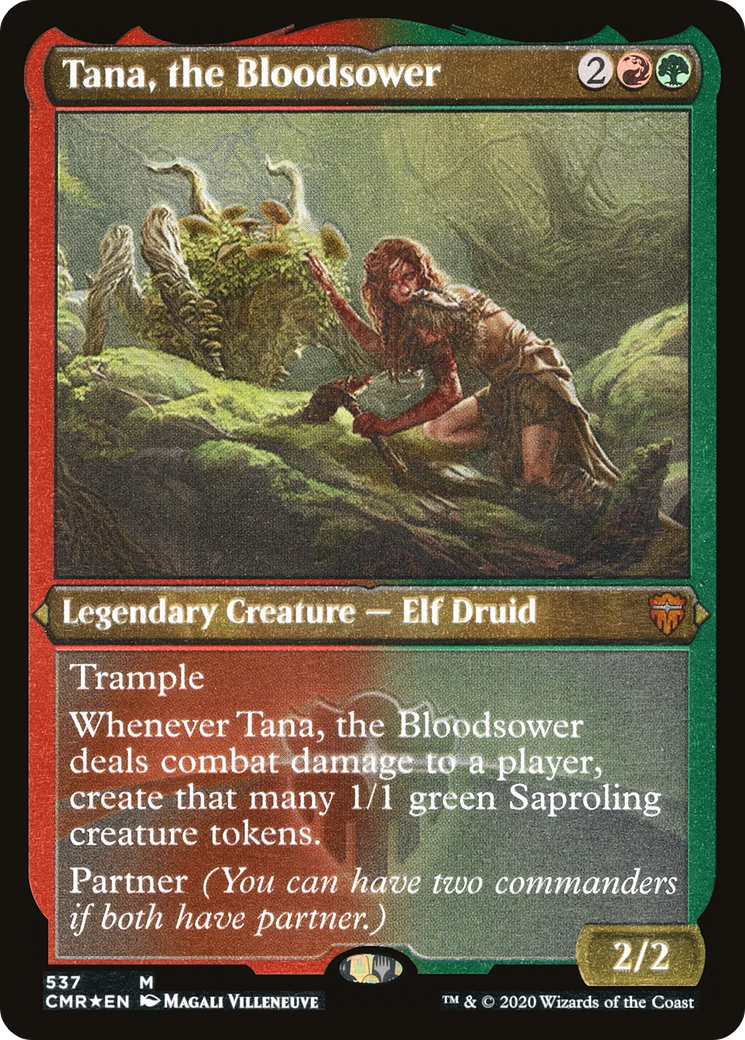 Tana, the Bloodsower (537) [Commander Legends]  Foil