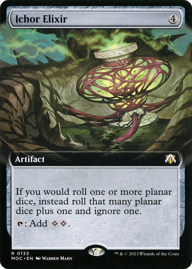 Ichor Elixir (Extended Art) [March of the Machine Commander] Foil