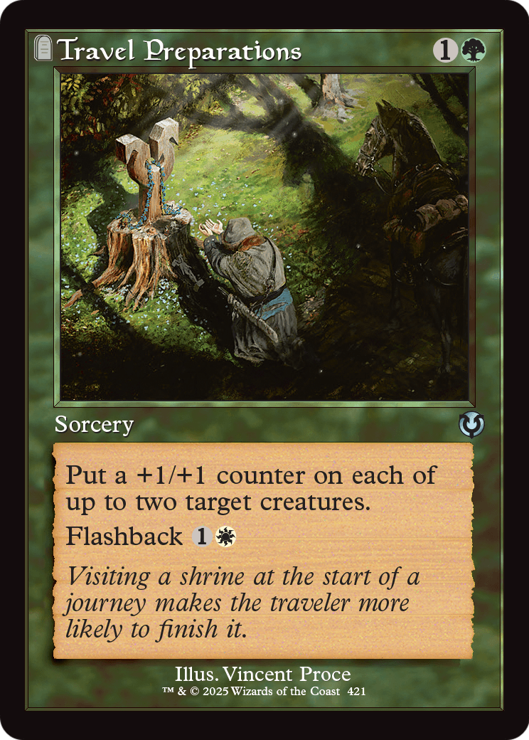 Travel Preparations (Retro Frame) (-421) [Innistrad Remastered]