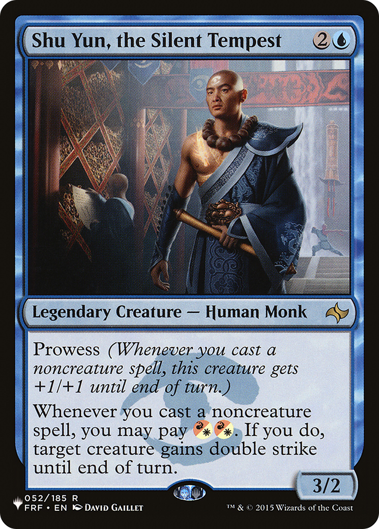 Shu Yun, the Silent Tempest |  (FRF-52) [The List]